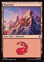 Matte Finish Mountain (# 293 )