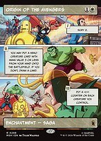 Matte Finish Origin of the Avengers (# 298 )