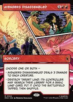 Matte Finish Avengers Disassembled (# 302 )