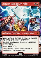 Matte Finish Mjölnir, Hammer of Thor (# 303 )