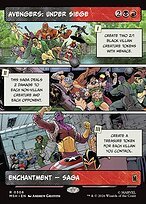 Matte Finish Avengers: Under Siege (# 306 )