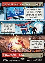 Matte Finish The Super Hero Civil War (# 308 )