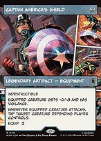 Matte Finish Captain America's Shield (# 311 )