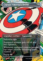 Matte Finish Captain America's Shield (# 317 )