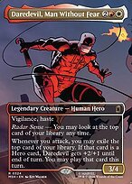 Matte Finish Daredevil, Man Without Fear (# 324 )