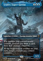 Matte Finish Leader, Super-Genius (# 330 )