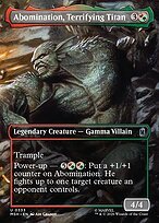 Matte Finish Abomination, Terrifying Titan (# 333 )