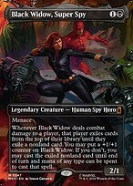 Matte Finish Black Widow, Super Spy (# 347 )
