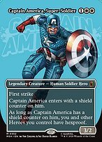 Matte Finish Captain America, Super-Soldier (# 352 )