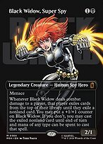 Matte Finish Black Widow, Super Spy (# 364 )