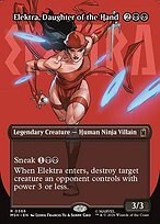 Matte Finish Elektra, Daughter of the Hand (# 366 )