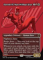 Matte Finish Daredevil, Man Without Fear (# 372 )
