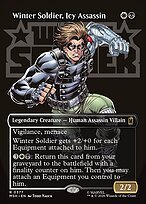 Matte Finish Winter Soldier, Icy Assassin (# 377 )