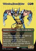 Matte Finish Wolverine, Fierce Fighter (# 378 )