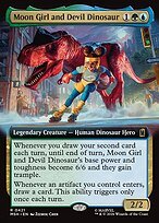 Matte Finish Moon Girl and Devil Dinosaur (# 421 )