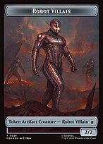 Matte Finish Robot Villain (# 26 )